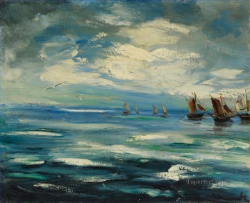  Vlaminck Oil Painting - BOATS Maurice de Vlaminck vessels